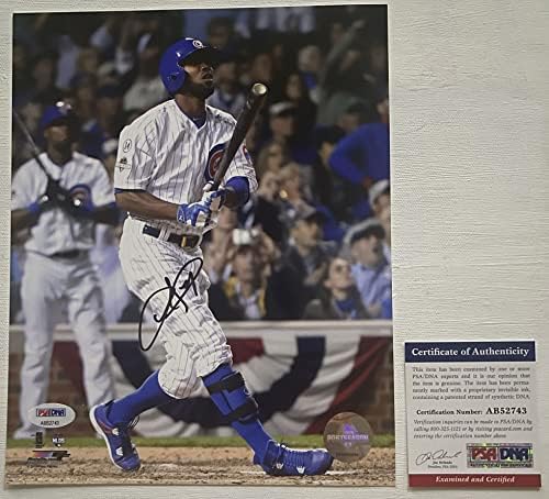 Dexter Fowler potpisao je autografski sjajni 8x10 Photo Chicago Cubs - PSA/DNK ovjeren