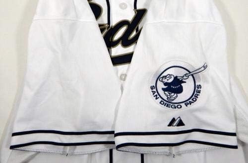 2015 San Diego Padres Marcus Mateo 88 Igra izdana White Jersey - igra korištena MLB dresova