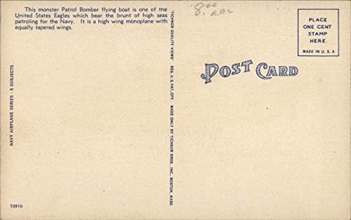 Originalna antička razglednica američke mornaričke patrole XPB2Y-1