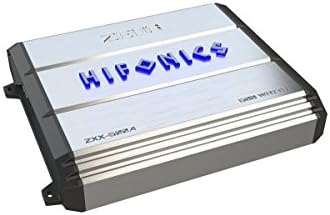 Hifonics ZXX-600.4 ZEUS 4-kanal za mladost, srebro, 15.20in. x 11.70in. x 3.50in.