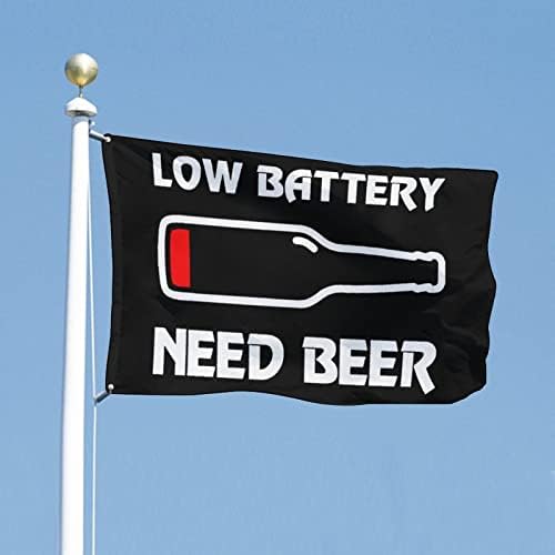 Slatka niska baterija trebaju zastave piva ukrasni smiješni transparenti za zabave u spavaonici vanjskih kuća