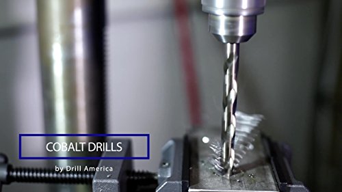 Drill America 20,00 mm kobalt smanjio je bit za bušenje s 1/2 Shank, D/ACO serija