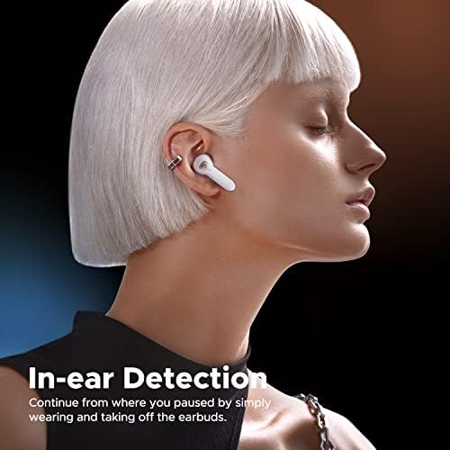 SoundPeats Air3 Deluxe HS bežični uši s hi-res audio i LDAC, Bluetooth 5.2 slušalice s 4 mikrofona i ENC tehnologije za jasne pozive,