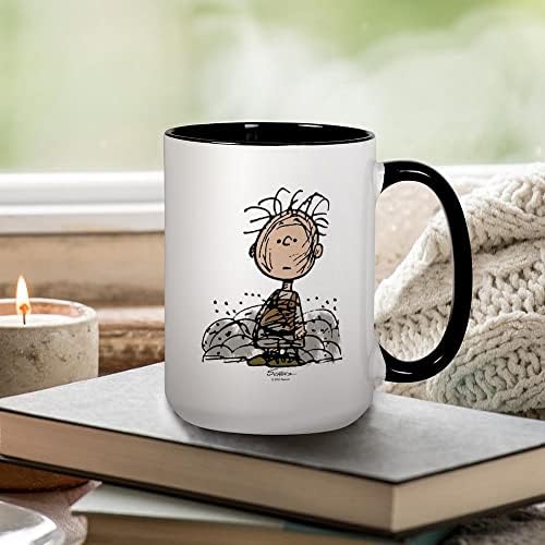 CAFEPRESS PIGPEN Velika šalica keramičke šalice za kavu, šalica čaja 15 oz