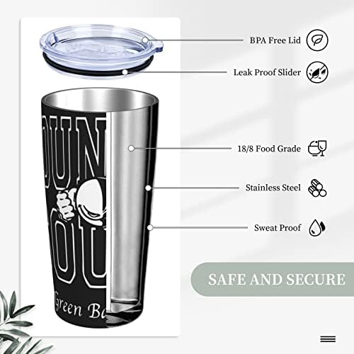 Souls Souls pojas nehrđajućeg čelika izolirana šalica za putničku kavu s poklopcima i slamkama dvostruki zidni vakuum čaša 20oz