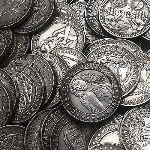 Izazov kovanica replika komemorativni novčić Amerikanac morgan wanderer coin 1881 Handraft Collection House Dekoracija Uređenje rukotvorine