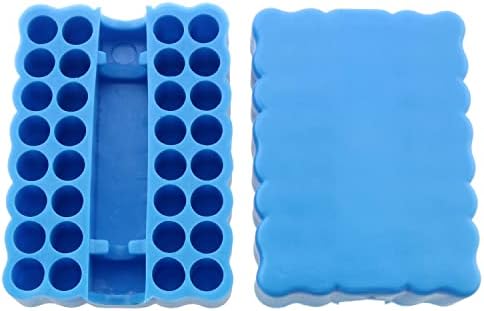 Držač odvijača od 2 komada s 32 rupe plastični organizatori odvijača sa šesterokutnom drškom, plava