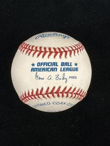 Dennis Martinez Orioles Expos potpisao je službeni bejzbol Al Budig w/hologram - Autografirani bejzbol