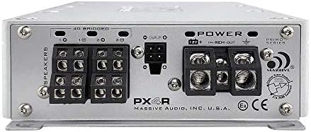 Masivni audio PX4R - 250 vata x 4 @ 4 ohm, 700 vata x 2 @ 4 ohm premošteno, 4 kanal audio pojačalo, ugrađeni ATO, prednji i stražnji