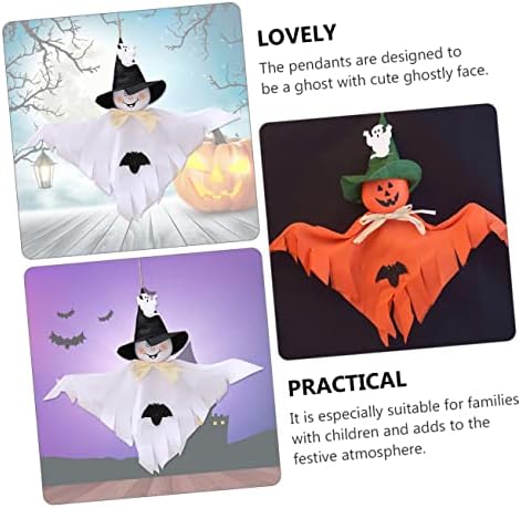 Veemoon 4PCS ukrasi za Noć vještica Halloween ukrasi Halloween Dekor za zabavu Halloween Decors Ghost Decors pjena Halloween dekor