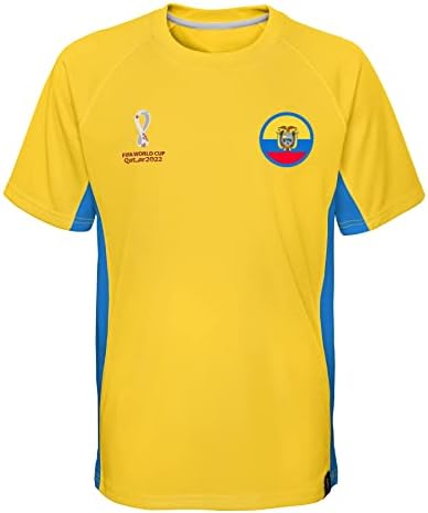 Gornja odjeća Muška osnovna klasična majica s kratkim rukavima na Svjetskom prvenstvu u nogometu
