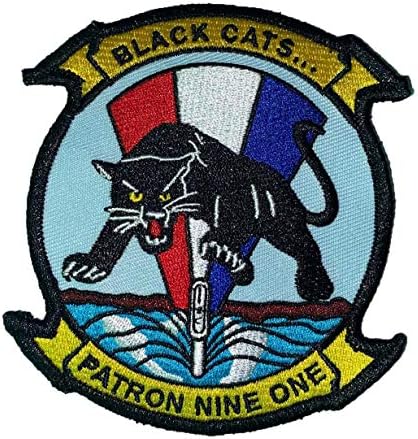 VP-91 Patch crne mačke-šivanje