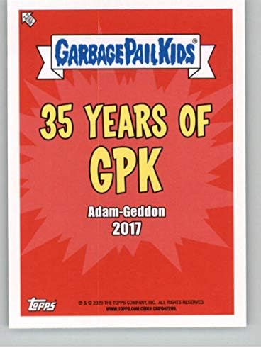 2020. Topps smeće Pail Kids 35. godišnjica serija 2 Booger Green 84a Open Carrie Trading Card