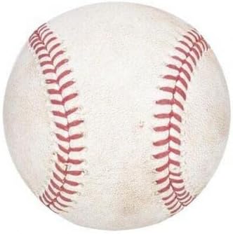 Christian Yelich igra koristila je bejzbol RBI Triple Off Max Scherzer MLB AUTH - MLB igra koristila bejzbol
