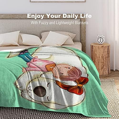 40 x50 Personalizirajte flanel meke deke umjetnički dizajn kućna ljubimca Dog Smiješne crtiće za kućne uredske spavaće spavaće spavaće