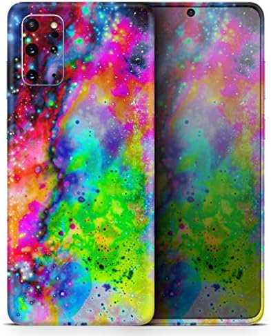 Dizajn Skinz Neon Splatter Universe Zaštitni vinilni naljepnica omota kože Kompatibilno sa Samsung Galaxy S20