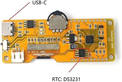 Aursinc Wifi Deauther Dstike Mini V3 ESP8266 Podrška za razvojnu ploču 2.4G WiFi s 1,3inch OLED zaslonom | ESP07 4MB & DS3231 RTC |