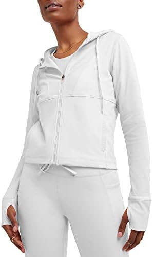 Champion Womens Soft Touch ženska jakna, jakna za vlagu za žene, jakna s zip-up jaknom
