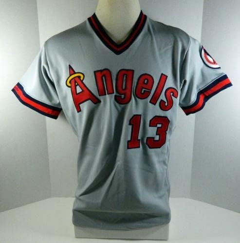 1988. Kalifornijski anđeli Jack Fimple 13 Igra izdana Grey Jersey DP08450 - Igra korištena MLB dresova