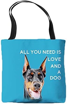 Sve što trebate je ljubav i pseće torbe za žene Dobie Doberman dizajn