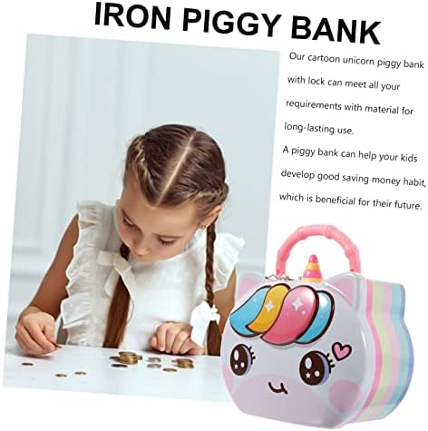 Toyvian Unicorn Piggy Bank Piggy Banks za djecu Željetno dijete Piggy Bank Girl Piggy Bank Piggy Bank For Kids Anti-Fall Money Box