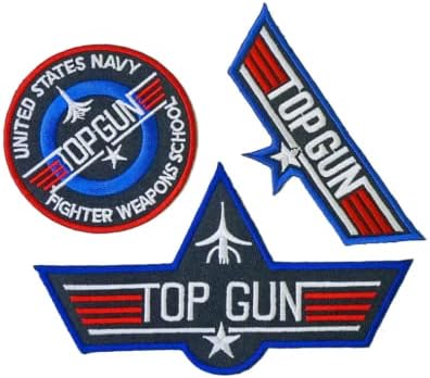 Top Gun Clatss, Emblemas Patch Morale Patch Bordados Navy Maverick kostim logotip jakna jakna jakna kapica Uniforma Cosplay Air Force