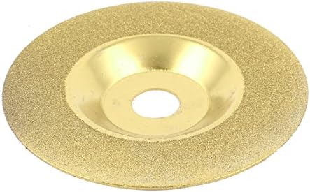 Aexit 100 mm x abrazivni kotači i diskovi 20 mm x 10 mm mramorna pločica dijamantna mljevenje rezanja kotača kotača kotača zlatni ton