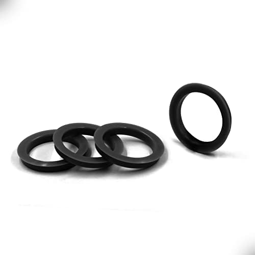 Pribor za kotače Set dijelova od 4 središnjeg prstena 72,56 mm OD na 67.10 mm Hub ID, polikarbonata