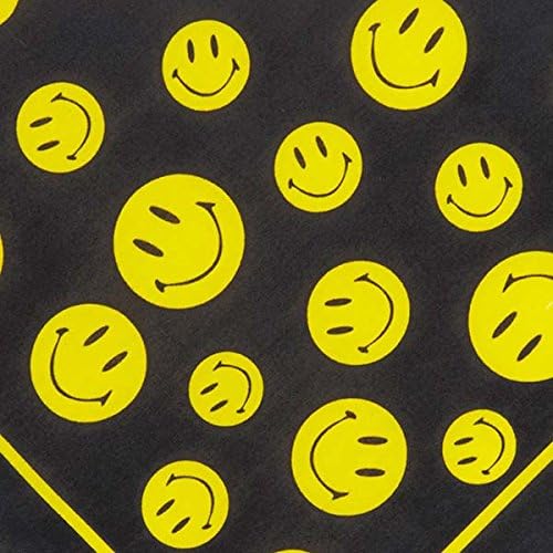 Top Performance ZX1548 17 Smiley Face bandana