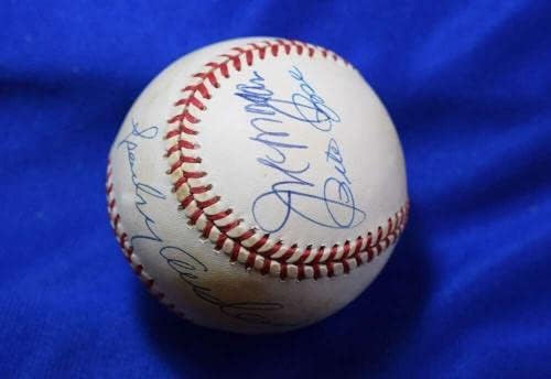 Anderson Bench Perez Morgan Rose Foster PSA DNK Nacionalna liga Potpisao je bejzbol - Autografirani bejzbol