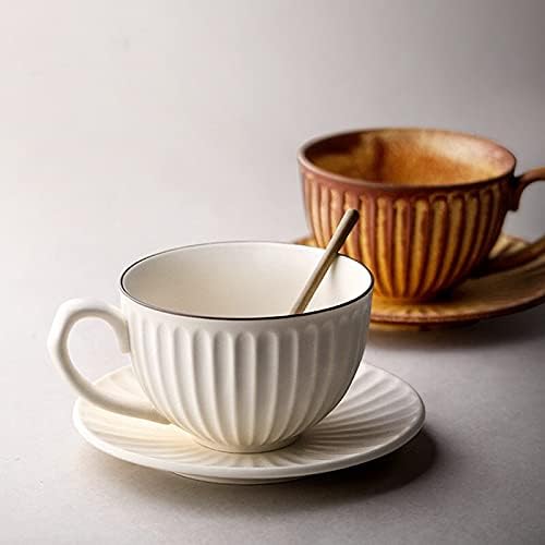 Dodouna Ceramic Office šalica kave s tanjurom set kreativni par popodneva čajnica jednostavna porculan latte šalica kafića pića 300