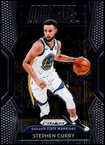 2018-19 Prizm Dominance košarka 18 Stephen Curry Golden State Warriors Službeni NBA trgovačka karta od Paninija