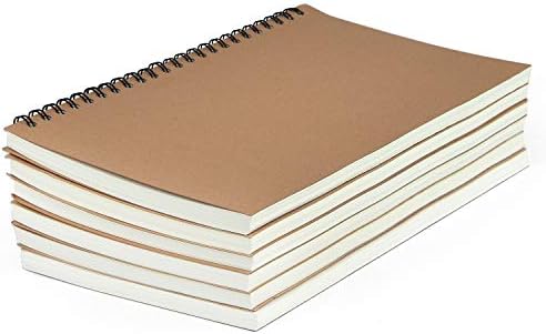 Coopay 12 Pack Pack Soft Cover Notebooks Spiral Skechbook Journal Planner dnevnika obložena bilježnica za školu poslovnog ureda, 120