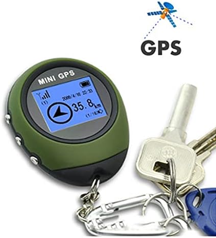 ZSEDP MINI GPS tracker Locator Finder Navigacijski prijemnik Handheld USB punjiv s elektroničkim kompasom za putovanja na otvorenom