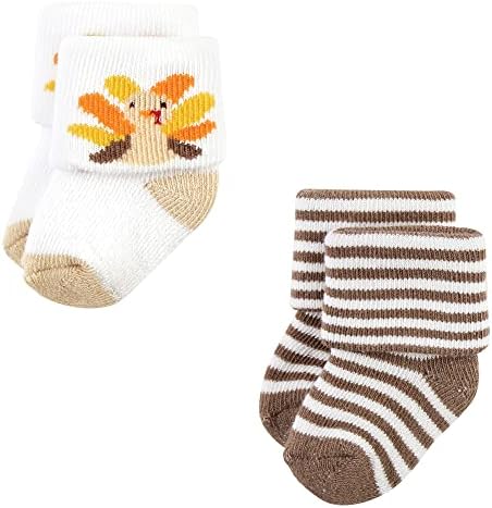 Hudson Baby Unisex-Baby Holiday novorođenčad Terry čarape