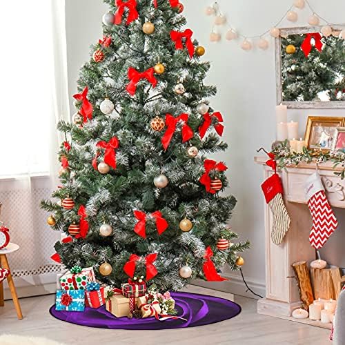 XIGUA božićno drvce prostirka ljubičasta ruža akvarel božićno drvce stalak za božićno drvce suknja xmas odmor za home zabava ukrasi