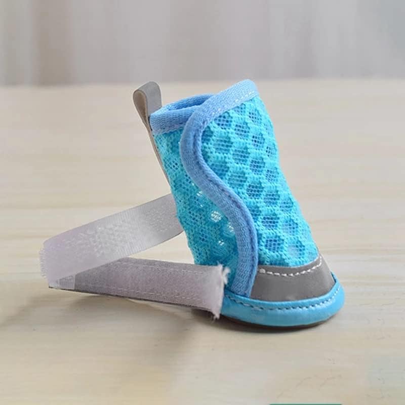 Lepsjgc bez klizanja cipele ljetne prozračne mrežice na otvorenom za reflektirajuće cipele za kućne ljubimce mali medij