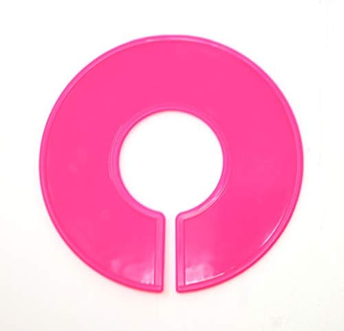JSP Proizvodnja ružičasta okrugla plastična prazna razdjelnici veličine stalka - Multi -Pack