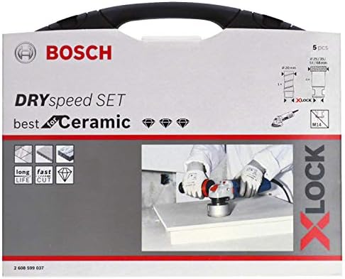 Bosch Professional 2608599037 5-komad set Diamond Dry Busing Set Best