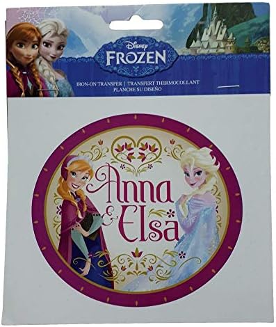 Disney Frozen Iron -On Transfer -anna & Elsa