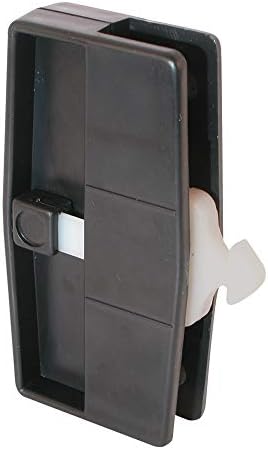 Prime-Line MP109 Latch & Pull, 3 inčni, plastika, crna, za 1/2 debljina vrata, sigurnosna brava, pakiranje od 1