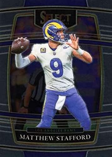 2021 Panini Select 20 Matthew Stafford Concourse Los Angeles Rams NFL nogometna trgovačka karta