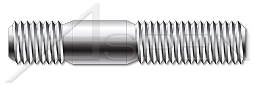 M24-3.0 x 120 mm, DIN 835, metrike, studs, dvostruki, vijak promjera 2,0 x, A2 nehrđajući čelik