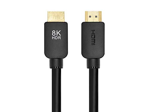 Certificirani Monoprice 8K сверхскоростной HDMI kabel 2.1 - 15 stopa - crna | 48 Gbit / s, kompatibilan sa Sony Playstation 5, Playstation