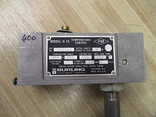 Burling Instruments H-1S regulator temperature H1S