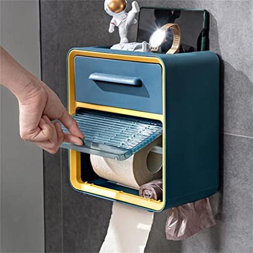 DINGZZ BESPLATNA BESPLATNA BOJA Kontrastni papirnati držač ručnika toaletna kutija za toaletni papirnati ručnik kutija toalet toalet