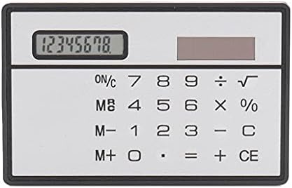 YFQHDD 8 -znamenkasti kalkulator solarne energije s dizajnom kreditne kartice s dodirnim zaslonom prijenosni mini kalkulator za poslovnu