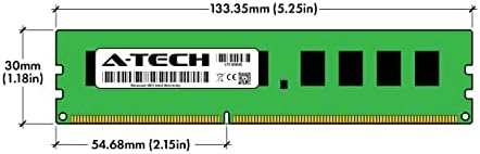 A-TECH 8GB Zamjena za Samsung M391B1G73BH0-YH9-DDR3 1333MHz PC3L-10600E ECC UNBUFFED UDIMM 240-PIN 2RX8 1.35V-Jedan poslužiteljski
