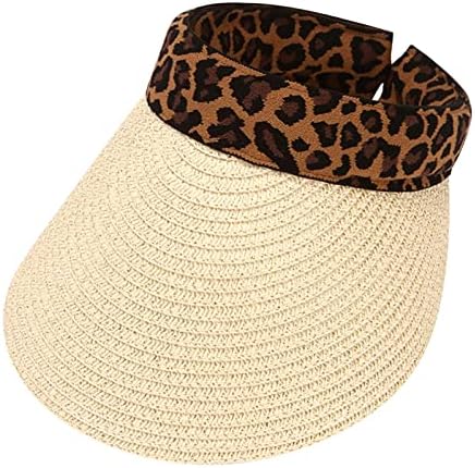 Ljetna krema za sunčanje šeširi za žene za žene casual kante za sunce šeširi široki kaputi šešir odmor na otvorenom vanjski uv upf