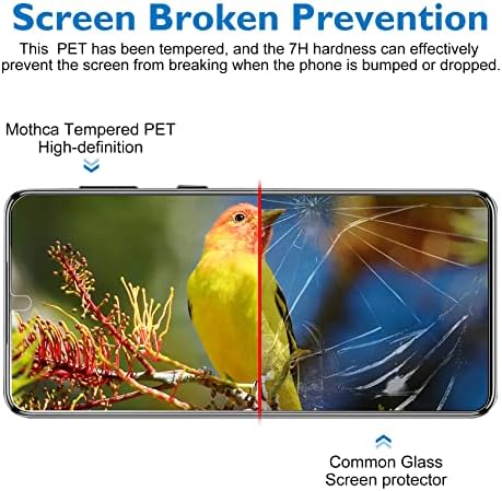Mothca [2 + 2 pakiranja] Zaštitna folija za ekran privatnosti Samsung Galaxy S21 FE 5G 6,4 inča [Ne za S21 / Plus / Ultra] Folija za